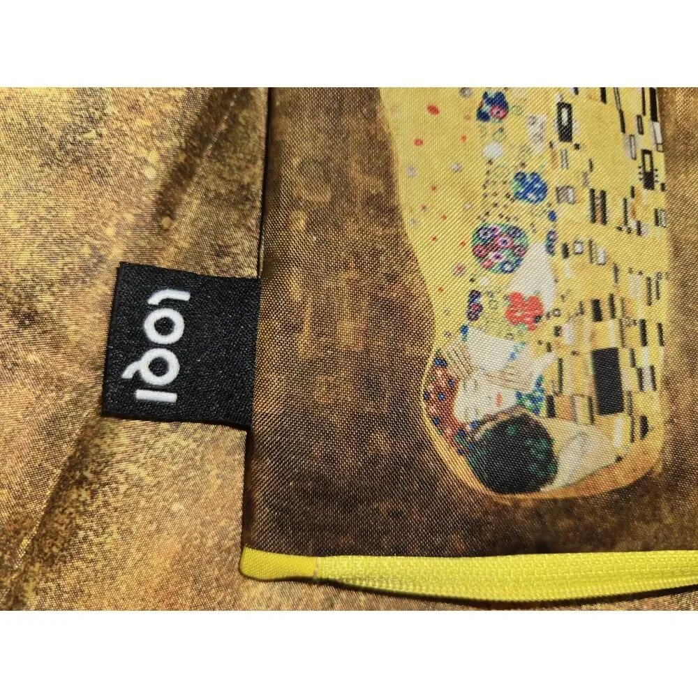 LOQI Museum Collection Tote Bag The Kiss Gustav Klimt NWT Comes with A Pouch